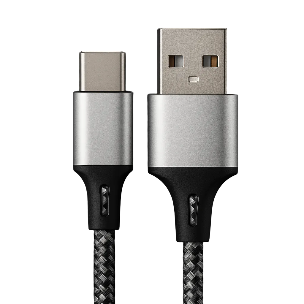 CABLE USB-C A USB-A 2.0 NOVA FAD31218001C CARGA RAPIDA 1.8M NYLON BLANCO