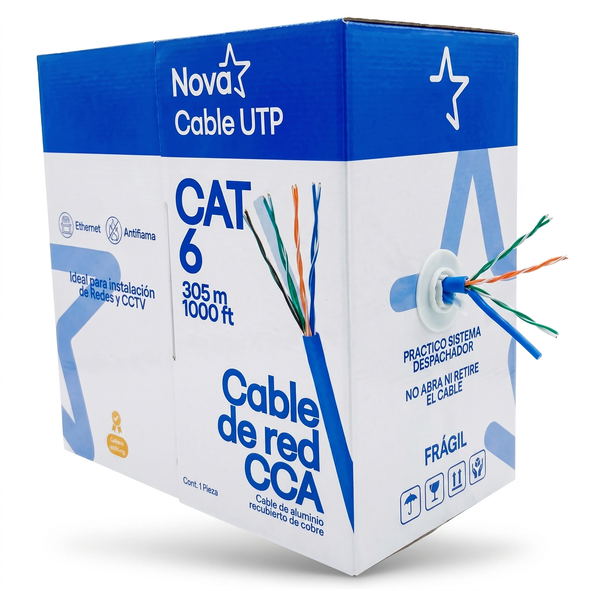 CABLE CAT6 305M