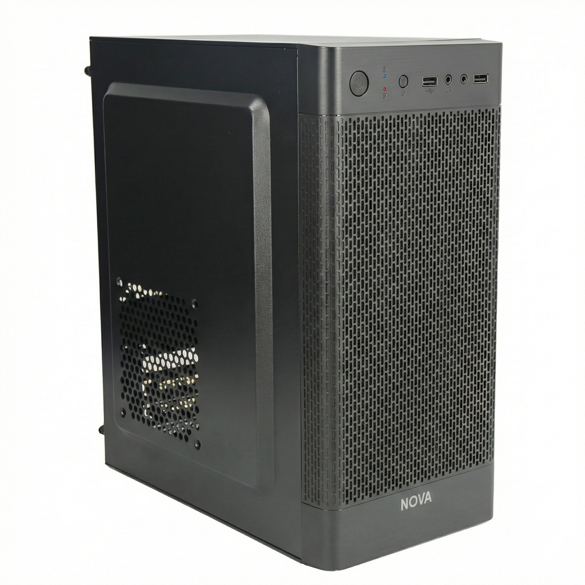 CASE MINI TOWER SIN VENTILACIÓN INCLUIDA CON FUENTE DE PODER 600W