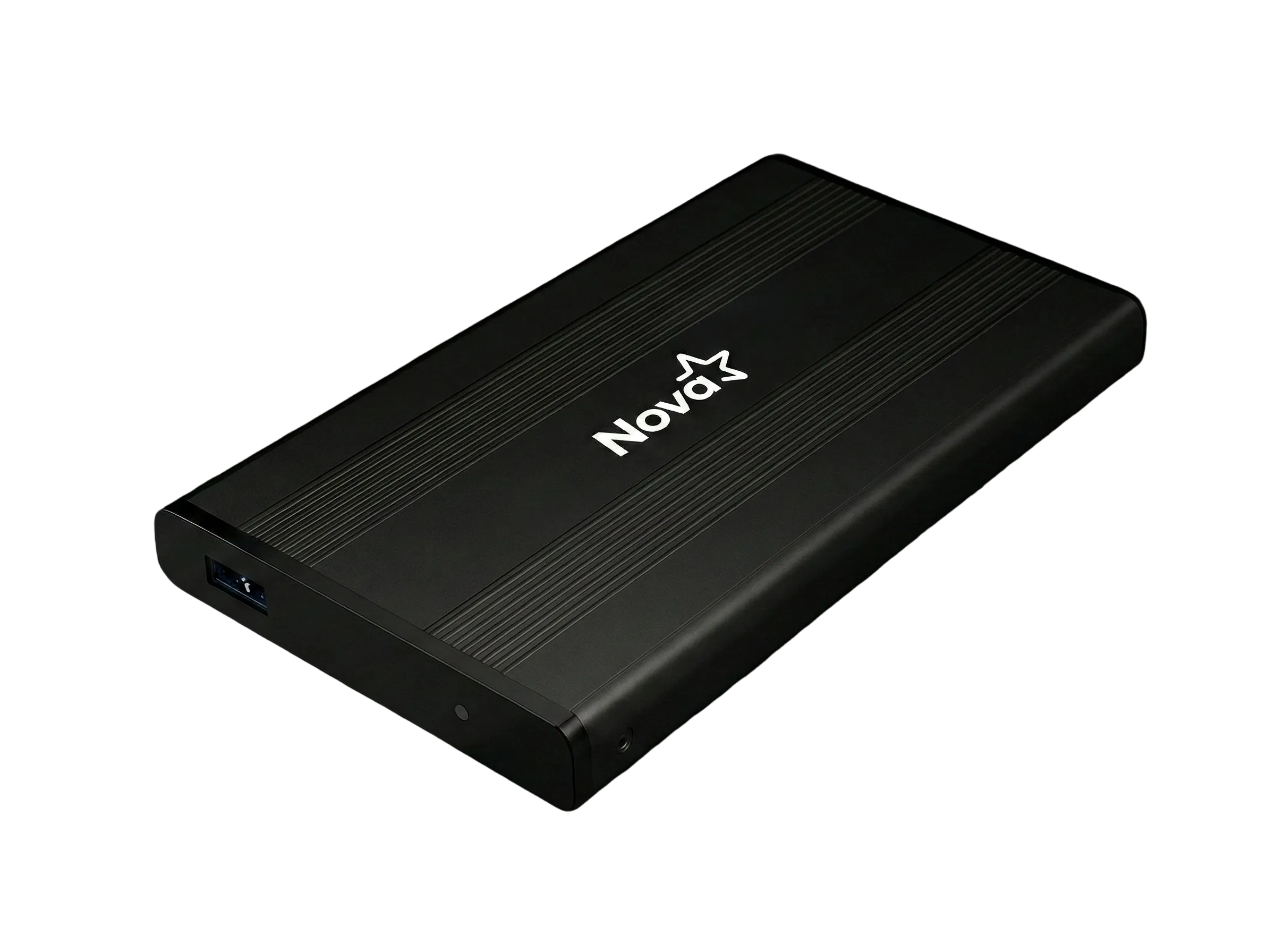 ENCAPSULADOR NOVA AEK25023001C USB-A 3.0 A SATA 5GBPS COMPATIBLE CON USB3.0 USB2.0 Y USB1.1 NEGRO