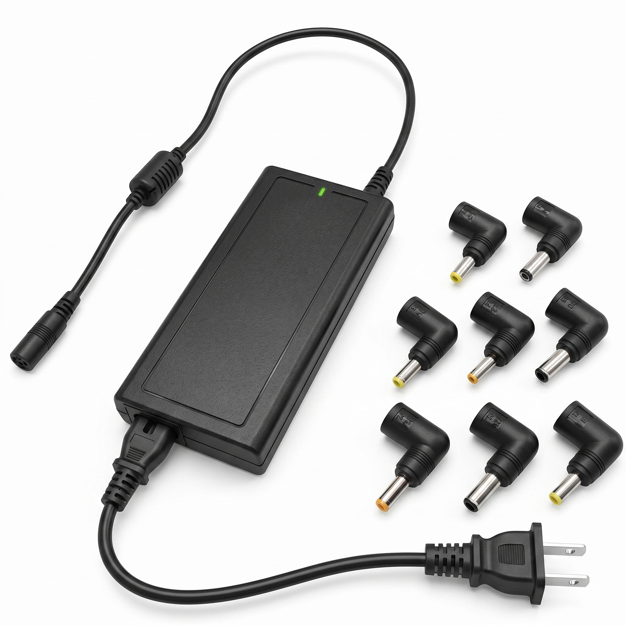 ADAPTADOR UNIVERSAL PARA LAPTOP CON 12 CONECTORES INTERCAMBIABLES