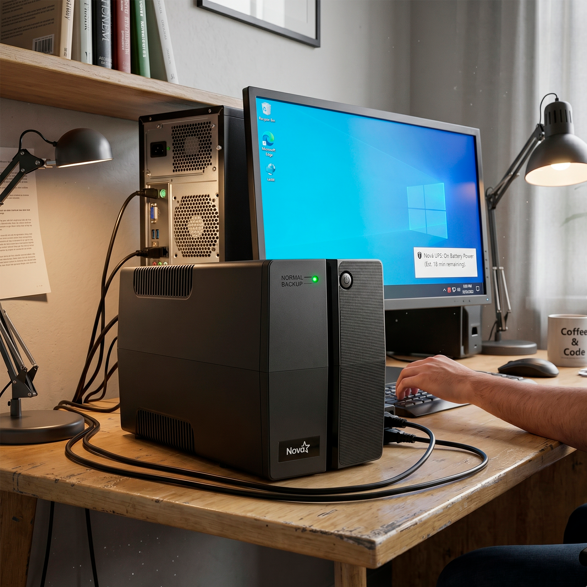 UPS 600VA