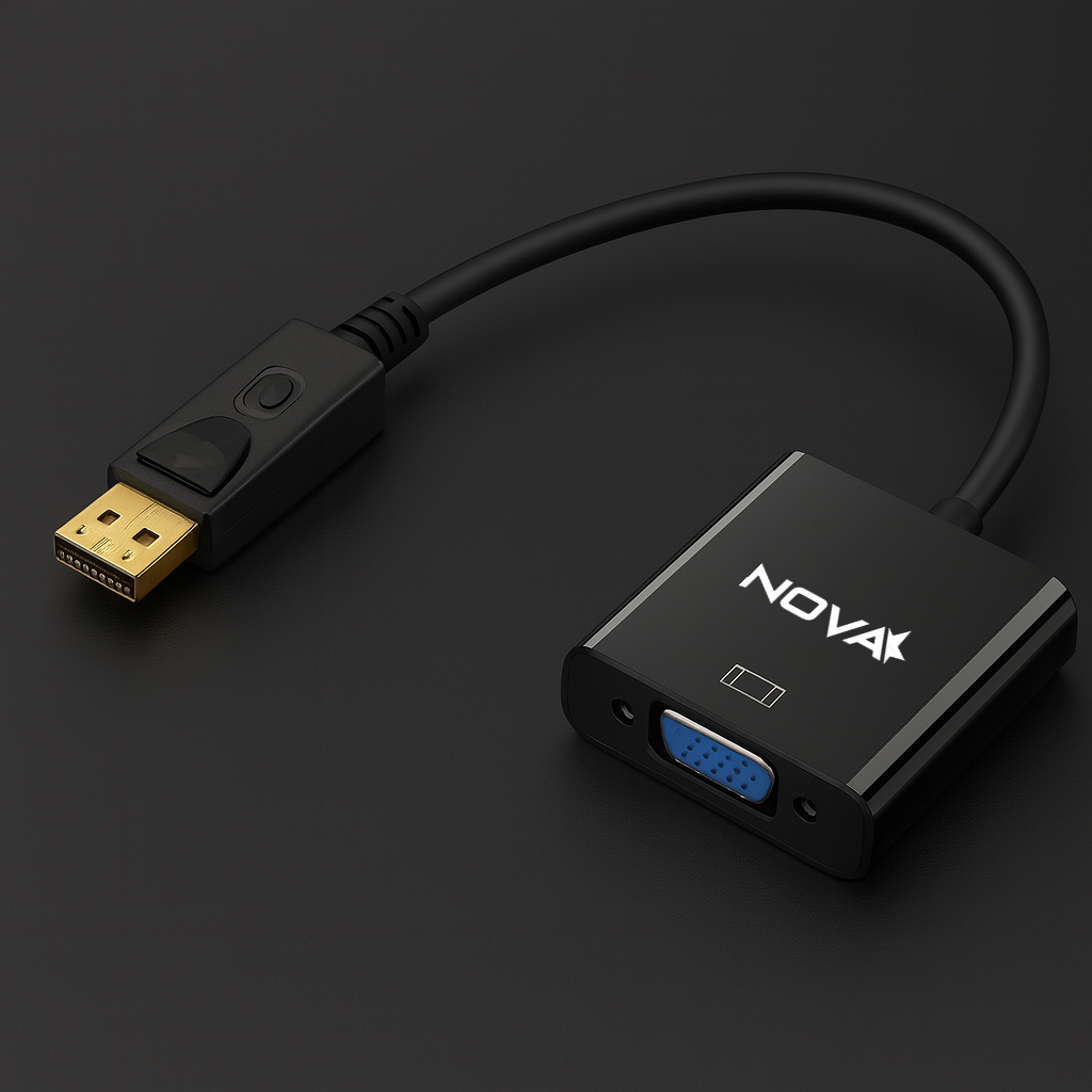 ADAPTADOR NOVA FAA321DV001C DISPLAY PORT A VGA 0.15M NEGRO