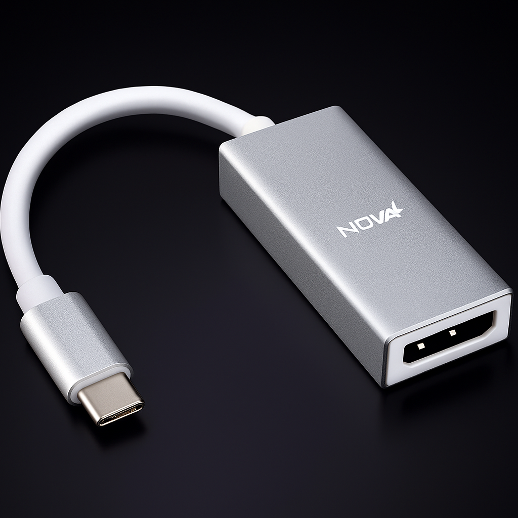 ADAPTADOR NOVA FAA351CD001C USB-C A DISPLAY PORT 0.15M BLANCO