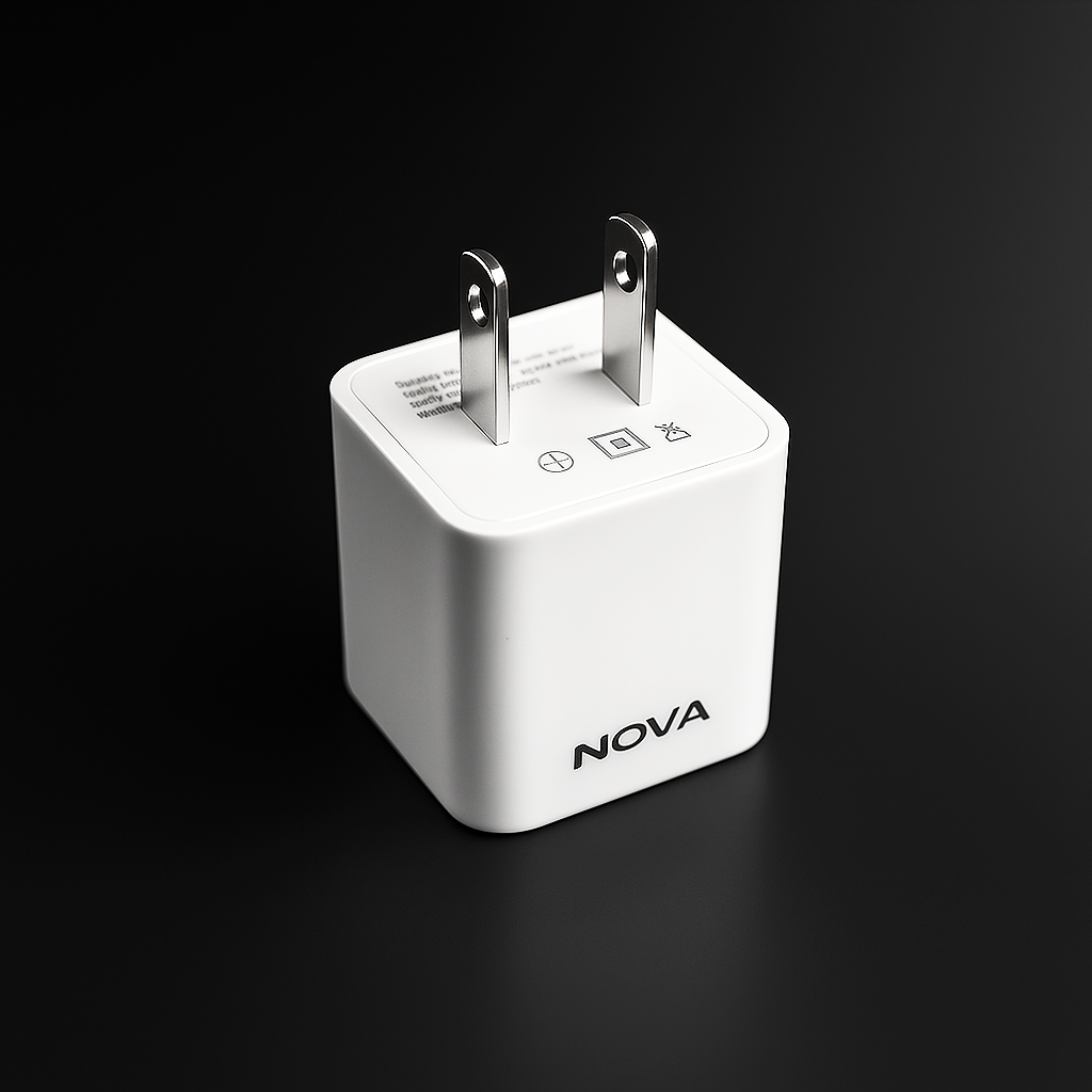 CARGADOR DE PARED NOVA PA010RBU001C 10W 2 PUERTOS USB-A BLANCO