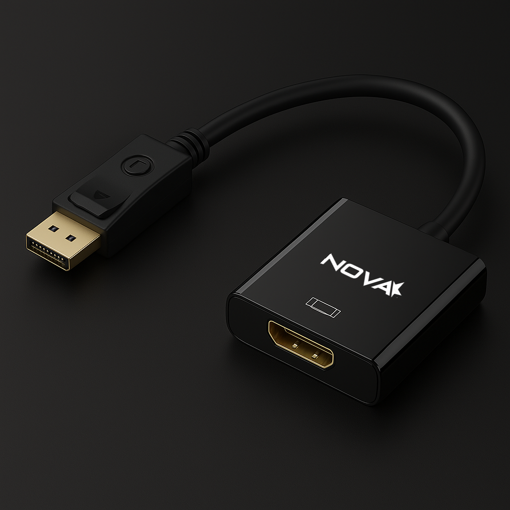 ADAPTADOR NOVA FAA331DH001C DISPLAY PORT A HDMI 0.15M NEGRO