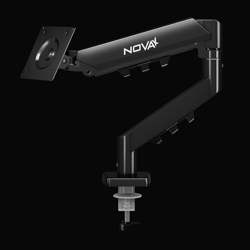 SOPORTE DE ESCRITORIO PARA MONITOR NOVA FDBM2012001C COMPATIBLE CON TELEVISORES PLANOS DE 13"-32" CAPACIDAD DE 7KG NEGRO