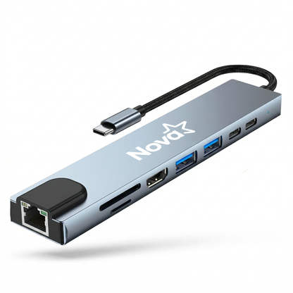 HUB INTELIGENTE NOVA 8 EN 1 FAA383CC001C