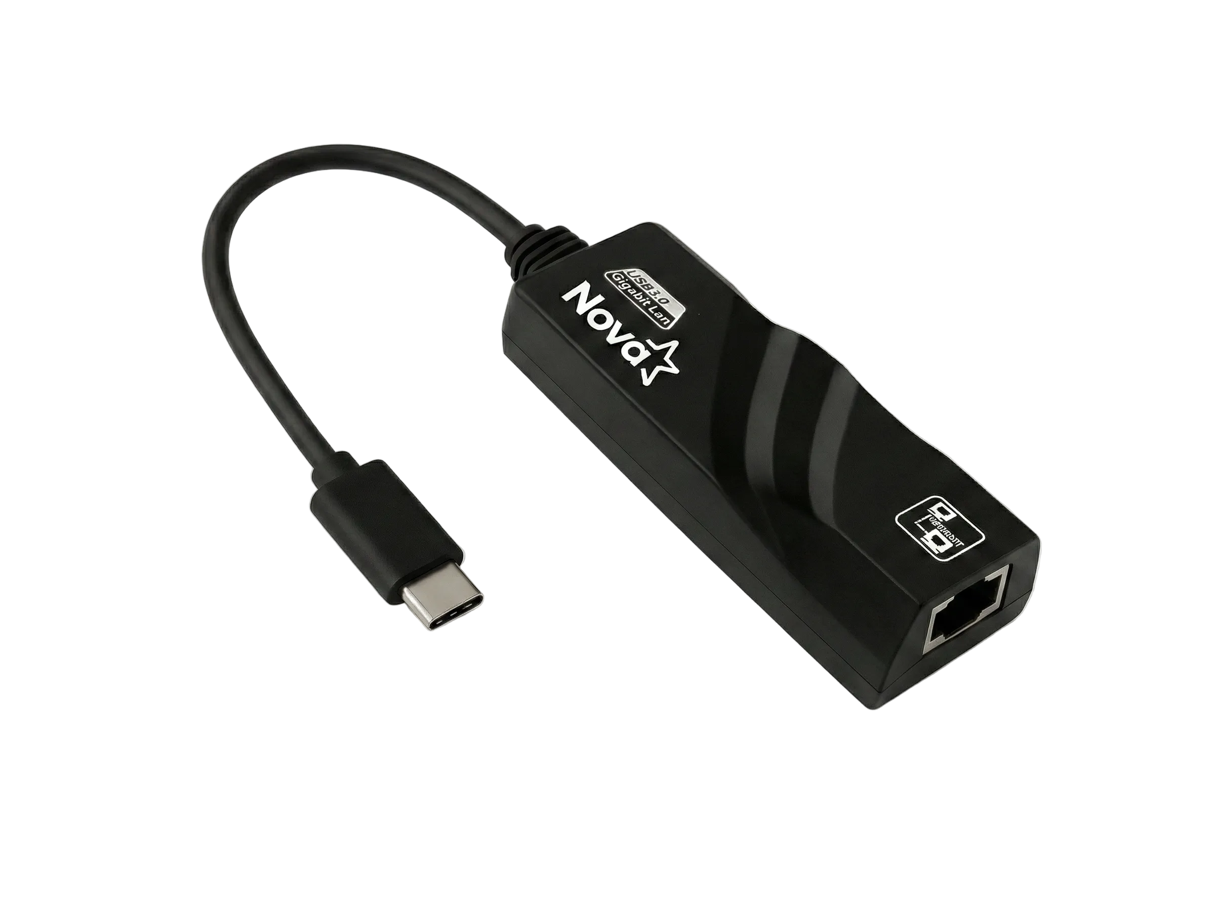 ADAPTADOR NOVA FAA302UR001C USB-C A RJ45 GIGABIT 0.15M NEGRO
