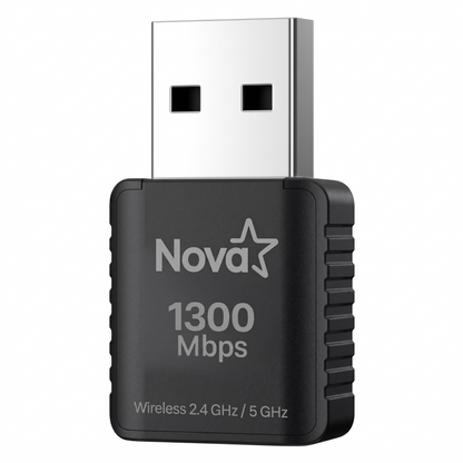 ADAPTADOR WIFI USB 1300MBPS