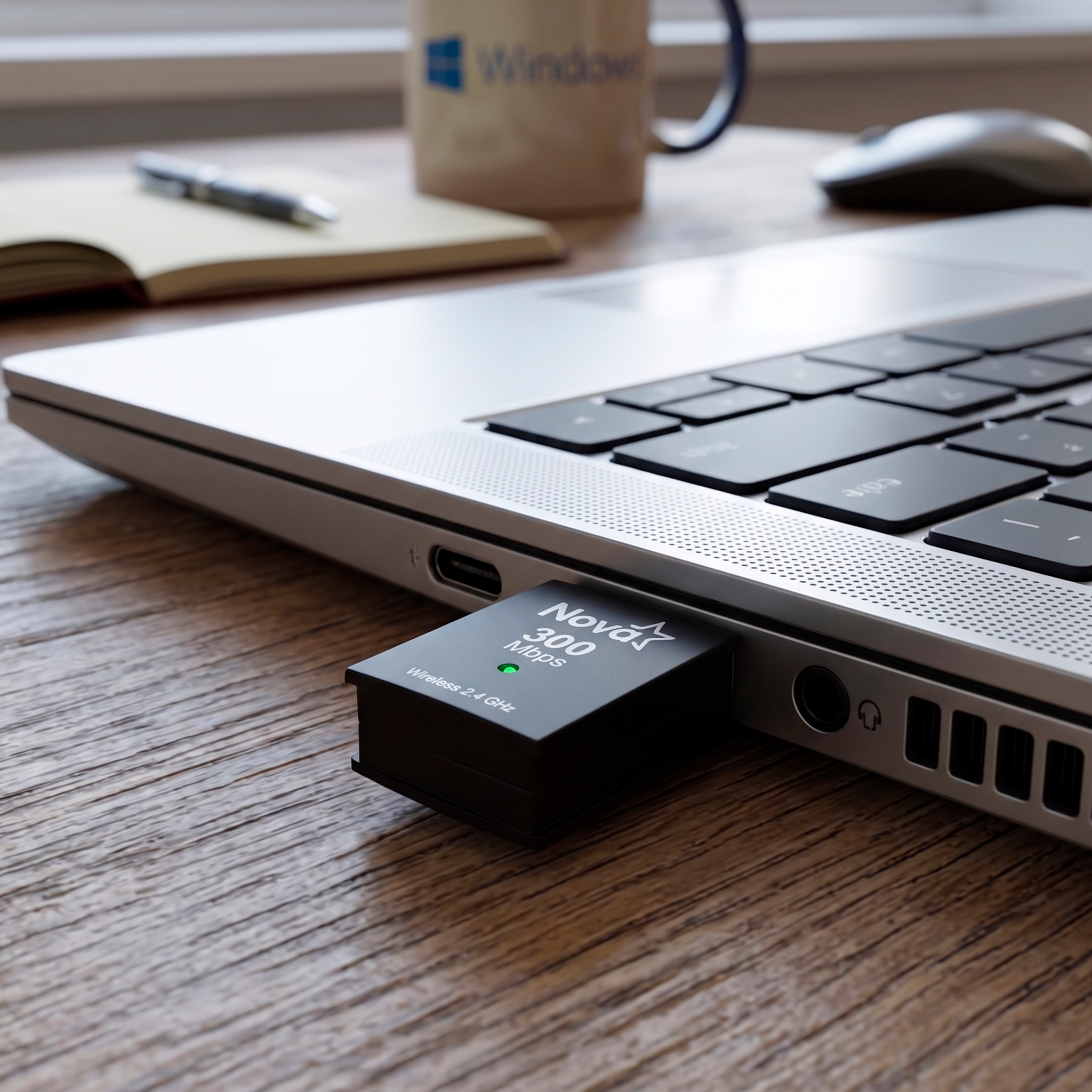 ADAPTADOR WIFI USB 300MBPS
