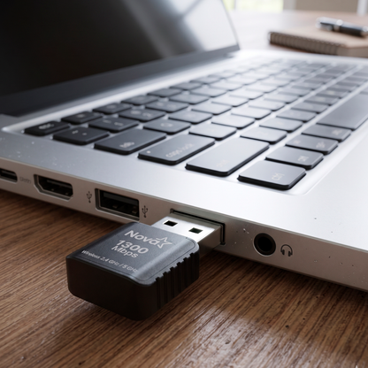 ADAPTADOR WIFI USB 1300MBPS