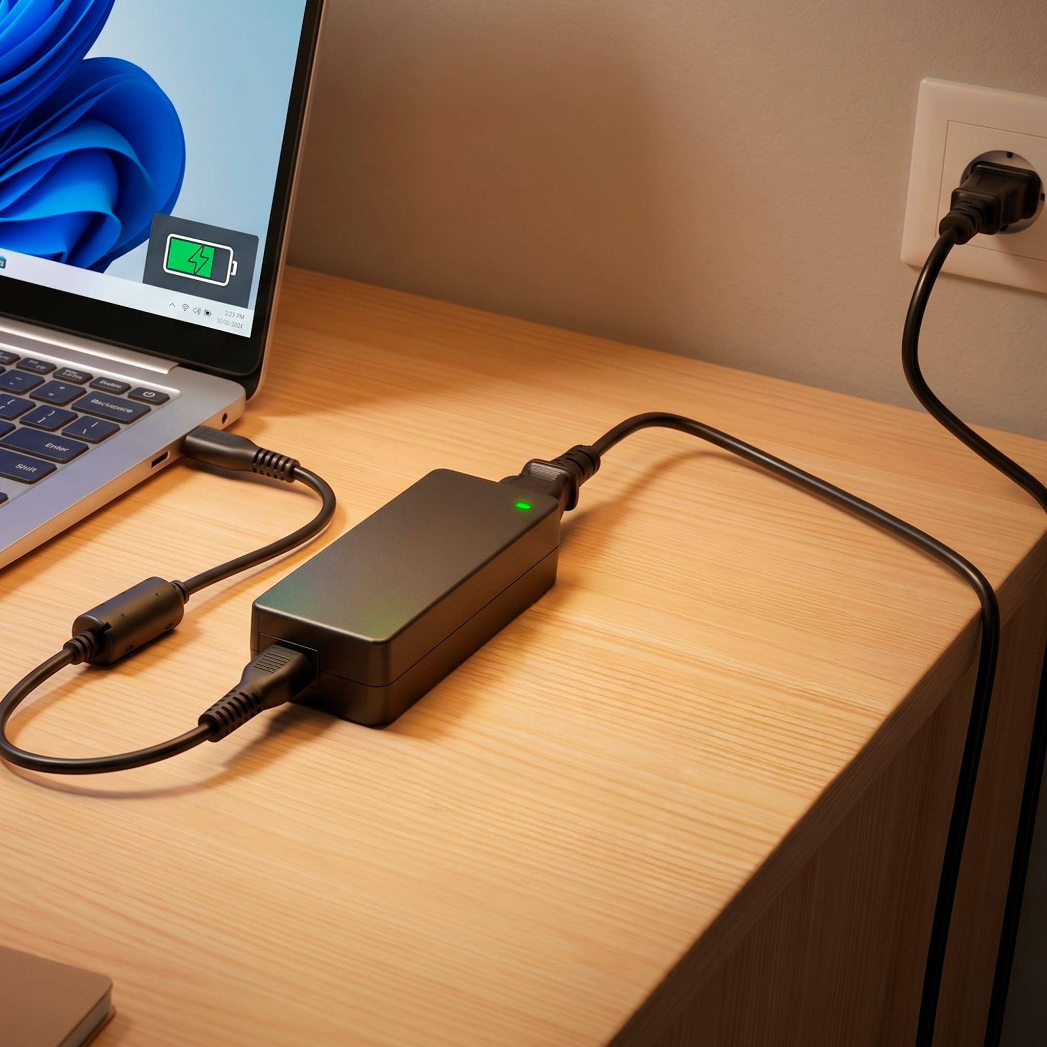 ADAPTADOR UNIVERSAL PARA LAPTOP CON 12 CONECTORES INTERCAMBIABLES