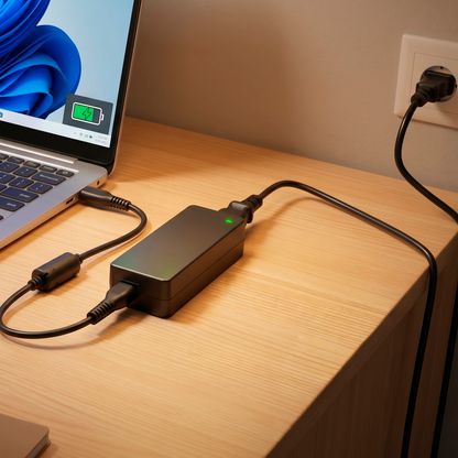 ADAPTADOR UNIVERSAL PARA LAPTOP CON 12 CONECTORES INTERCAMBIABLES