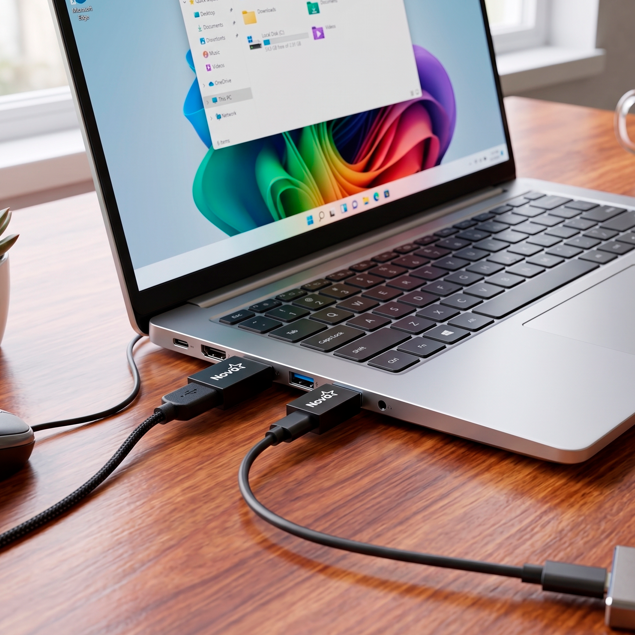ADAPTADOR NOVA USB-A A USB-C / USB-C A OTG