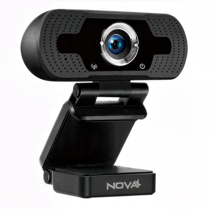 CAMARA WEB NOVA AWM12002001C HD 1080P LENTE 5P USB-A 2.0 NEGRO